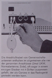 aus der Betriebsanleitung (1962)